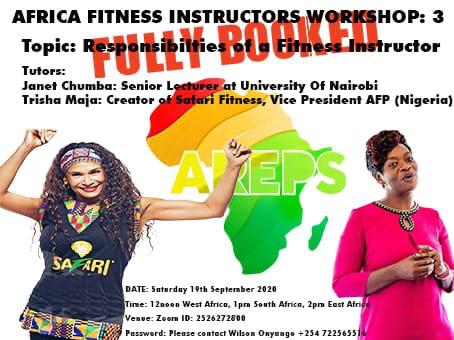 Africa Fitness Instructor Workshop